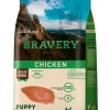 Alimento Bravery cachorro de raza mediana y grande sabor pollo de 4 kg